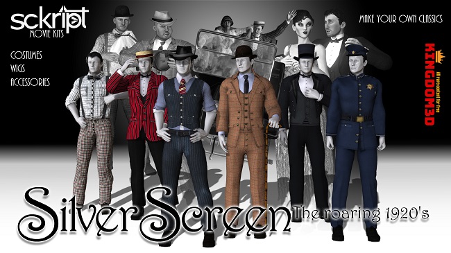 Silver Screen 1920's Men Pack.