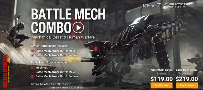  Battle Mech Combo