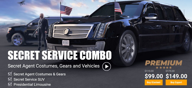 Secret Service Combo
