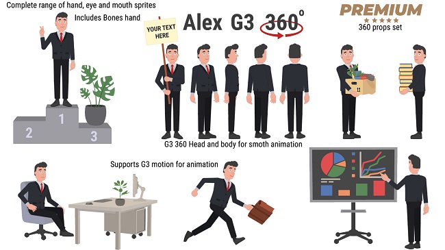 Alex. Business suit