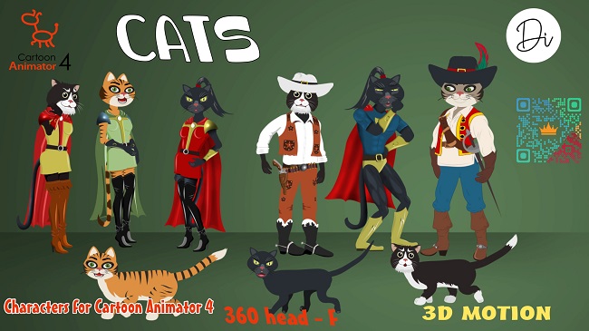 Cartoon Cats
