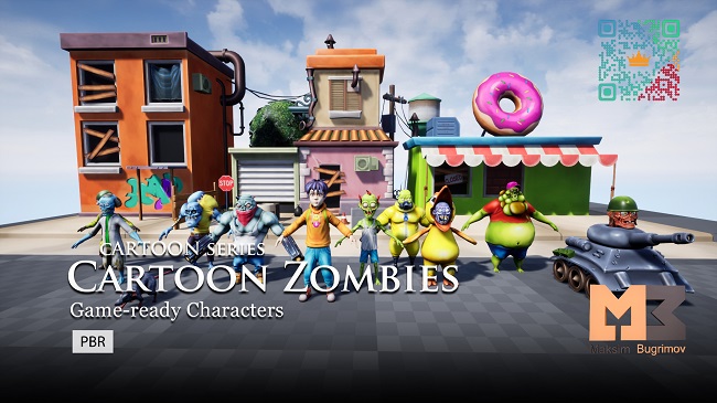 Cartoon Zombies