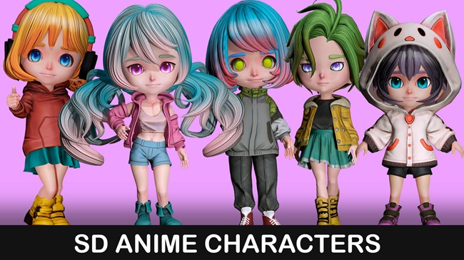 SD Anime Characters