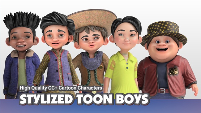 Stylized Toon Boys
