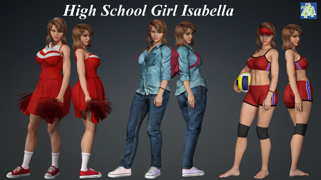 High School Girl Isabella