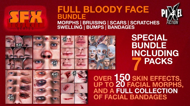 Full Bloody Face Bundle Cover