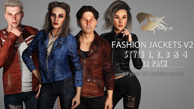 Fashion Jackets V2 - Mega 22 Pack