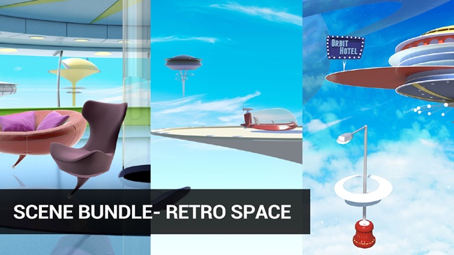 Scene Bundle- Retro Space