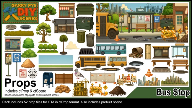 DIY2 Scene - Bus Stop