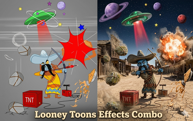 Looney Toons Effects Combo
