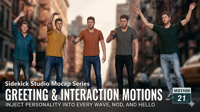 Greeting & Interaction Motion
