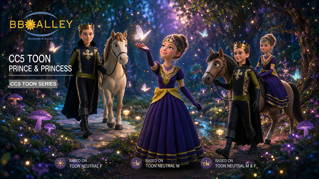 CC5 Prince & Princess Toon N