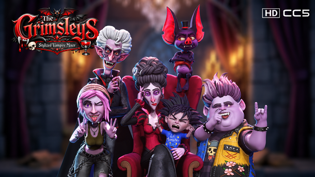 The Grimsleys - Stylized Vampire Mixer
