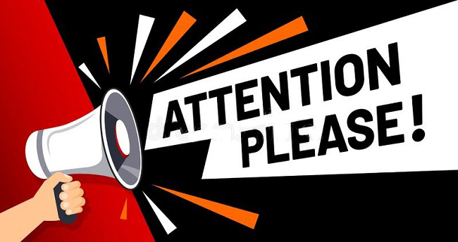 ISSUES AND COMING UPDATES NOTIFICATION – ALL MEMBERS MUST READ